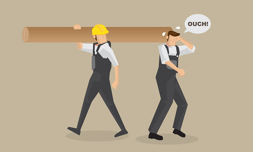 occupational head injury